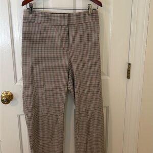 Great checked pattern ankle pants